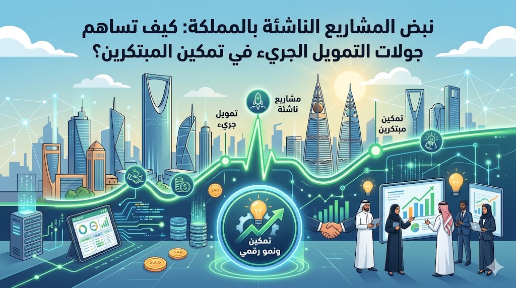 نبض المشاريع الناشئة بالمملكة: كيف تساهم جولات التمويل الجريء في تمكين المبتكرين؟