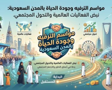 مواسم الترفيه وجودة الحياة بالمدن السعودية: نبض الفعاليات العالمية والتحول المجتمعي.