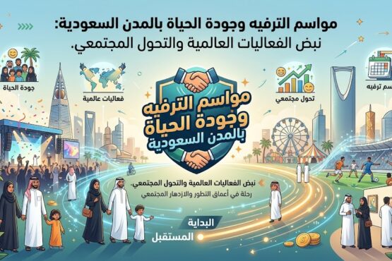 مواسم الترفيه وجودة الحياة بالمدن السعودية: نبض الفعاليات العالمية والتحول المجتمعي.