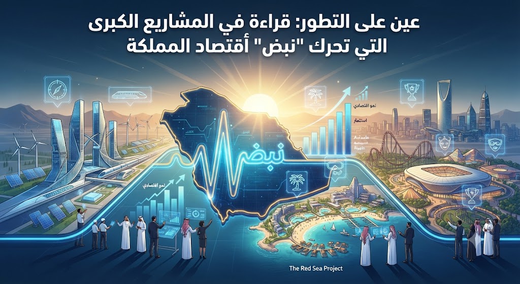 عين على التطور: قراءة في المشاريع الكبرى التي تحرك “نبض” اقتصاد المملكة