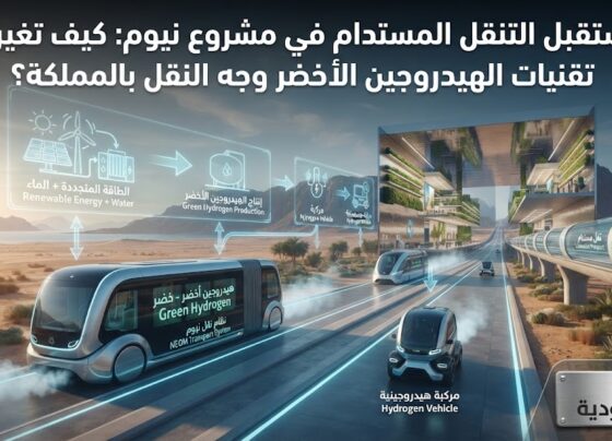 مستقبل التنقل المستدام في مشروع نيوم: كيف تغير تقنيات الهيدروجين الأخضر وجه النقل بالمملكة؟