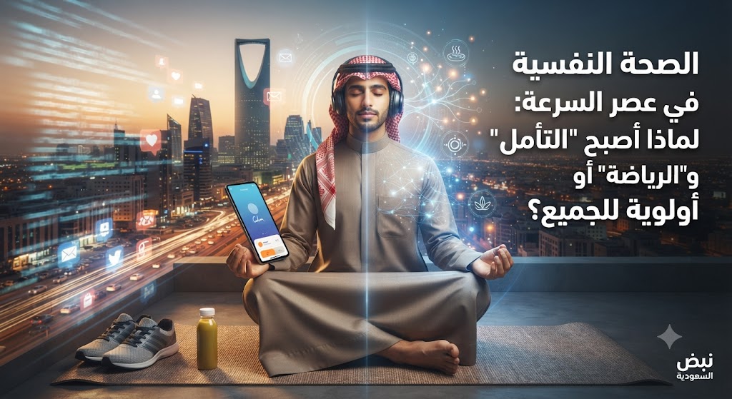 الصحة النفسية في عصر السرعة: لماذا أصبح “التأمل” و”الرياضة” أولوية للجميع؟