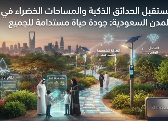 مستقبل الحدائق الذكية والمساحات الخضراء في المدن السعودية: جودة حياة مستدامة للجميع