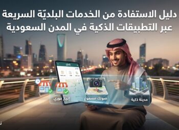 دليل الاستفادة من الخدمات البلديّة السريعة عبر التطبيقات الذكية في المدن السعودية