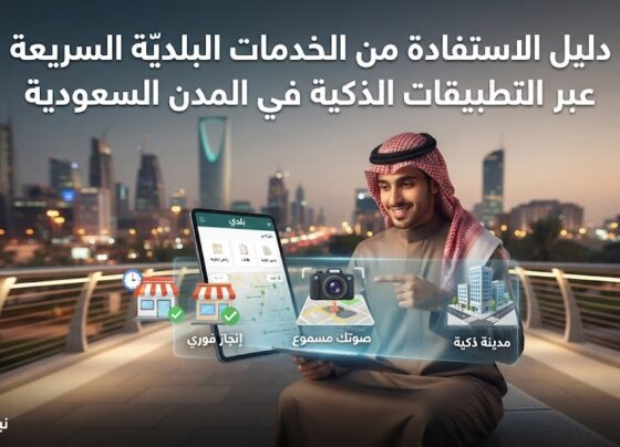 دليل الاستفادة من الخدمات البلديّة السريعة عبر التطبيقات الذكية في المدن السعودية
