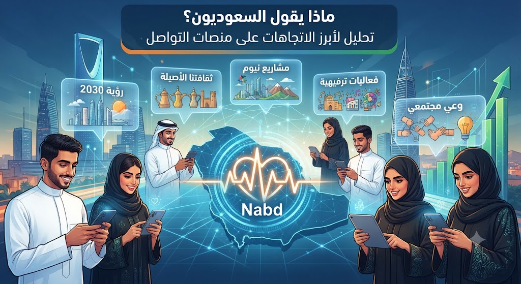 ماذا يقول السعوديون؟ تحليل لأبرز الاتجاهات على منصات التواصل